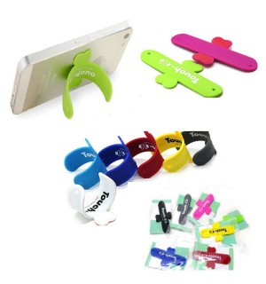 Cute Touch U Silicone Stand Mobile Phone Holder Mount For iPhone Samsung 10pieces